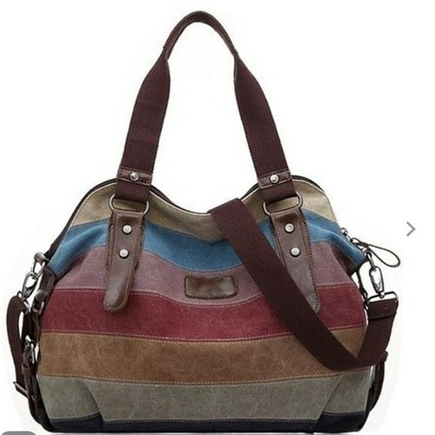 Fashion Women Canvas Shoulder Bag Satchel Crossbody Tote Handbag Purse Messenger Fashion Women Canvas Shoulder Bag Satchel Crossbody Tote Handbag Purse Messenger